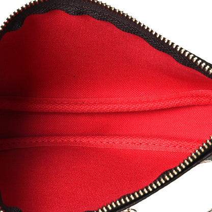 Louis Vuitton Monogram 2021 Christmas Animation London Mini Pochette Accessories Red 4 of 9