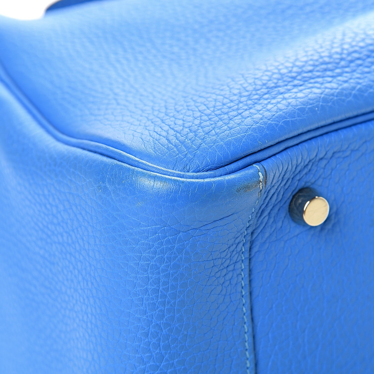 Taurillon Clemence Lindy 34 Bleu Hydra