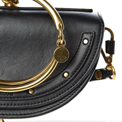 Chloe Calfskin Small Nile Bracelet Minaudiere Bag Black 9 of 11