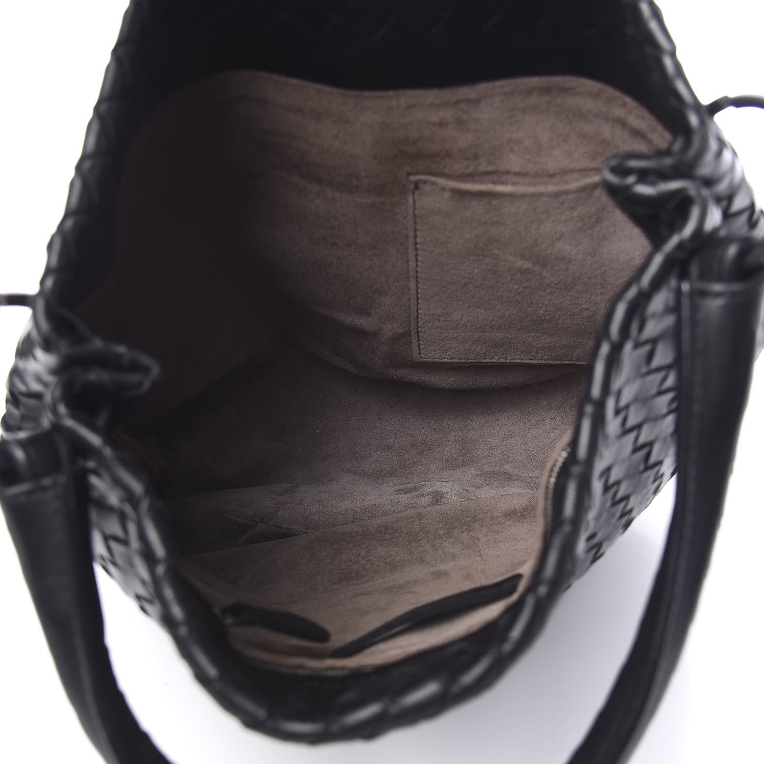 Bottega Veneta Nappa Intrecciato Bucket Bag Black 4 of 9
