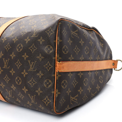 Louis Vuitton Monogram Keepall Bandouliere 50 10 of 15