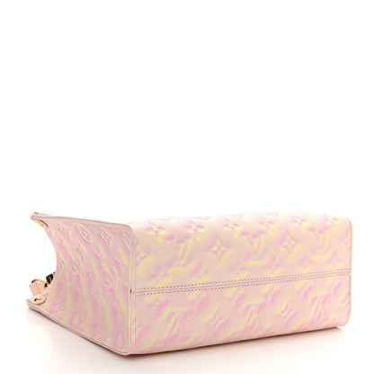Louis Vuitton Empreinte Monogram Summer Stardust Onthego PM Pink 4 of 9