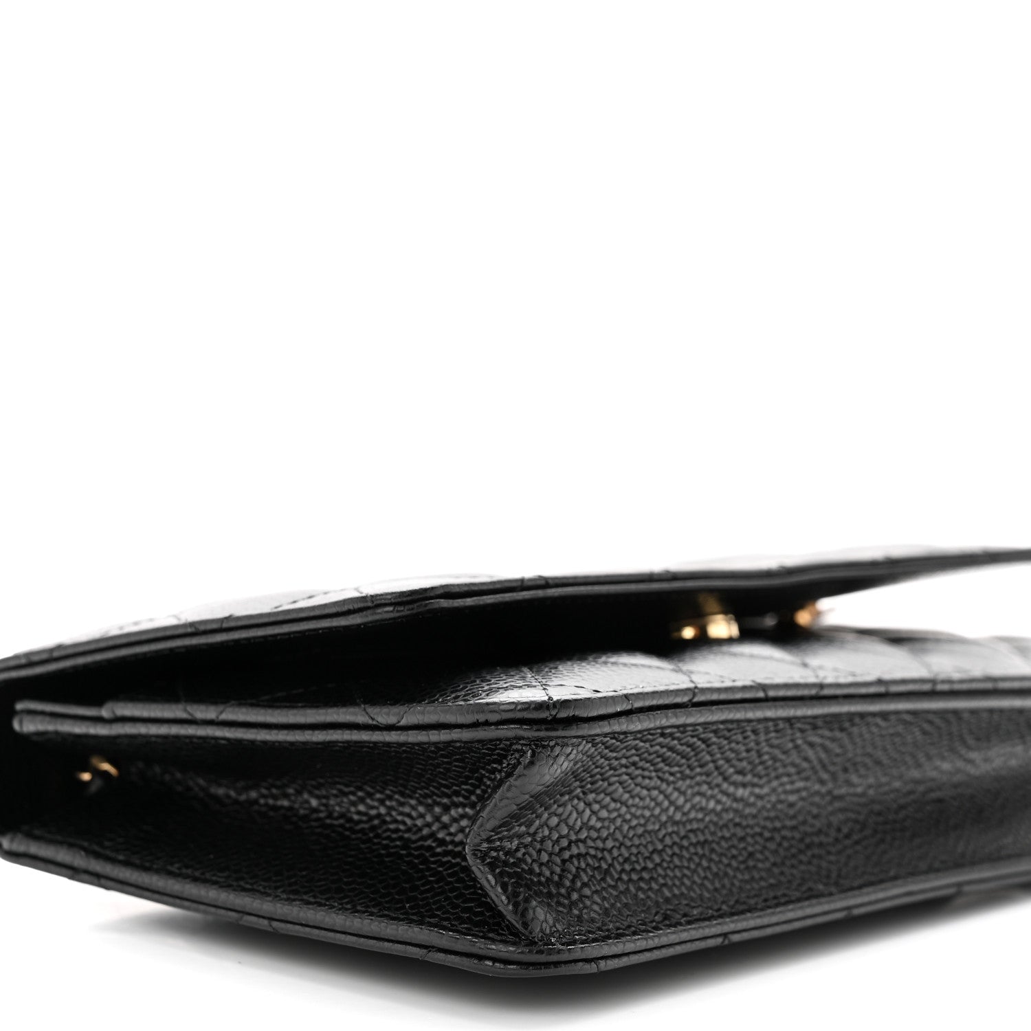 Chanel Caviar Quilted Wallet on Chain WOC Black 10 of 12