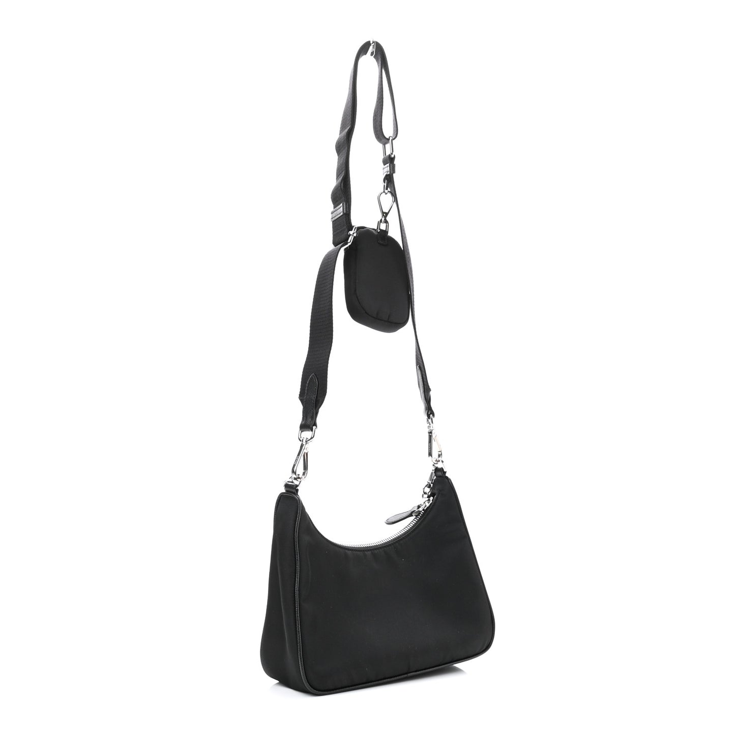 Nylon Re-Edition 2005 Shoulder Bag Black