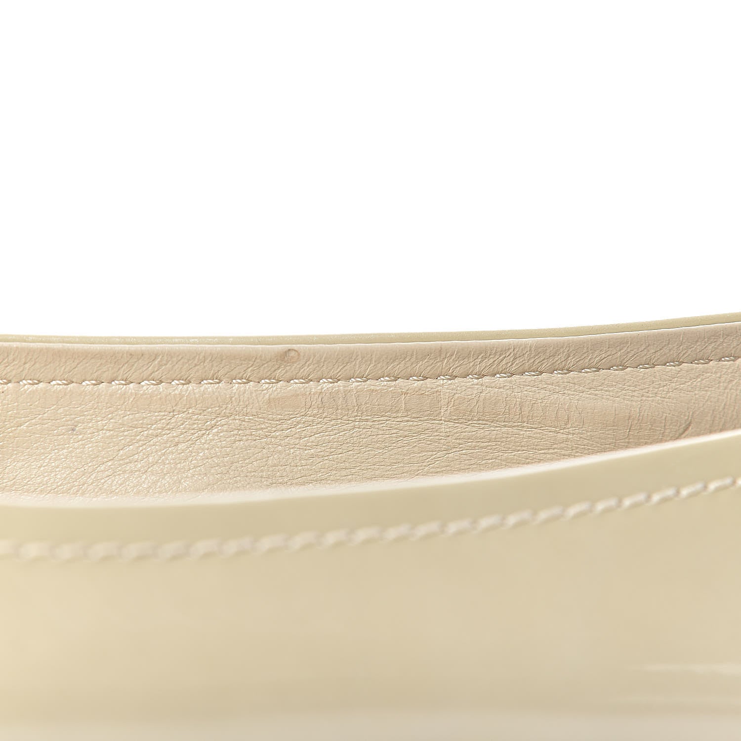 Louis Vuitton Patent Calfskin Oxford Ballerina Flats 41 Creme 13 of 13