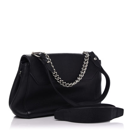 Louis Vuitton Calfskin Lockme II Chain Bag BB Black 3 of 8