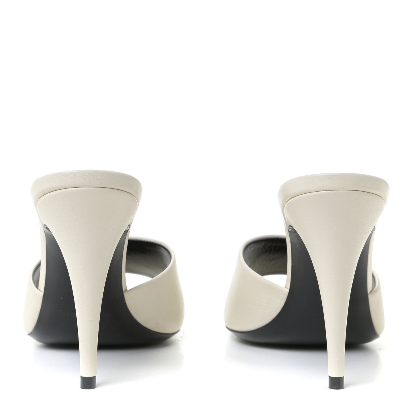 Lambskin Sexy 95mm Pumps 36.5 White