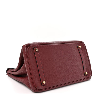 Hermes Fjord BIRKIN 35 Rouge H 4 of 16