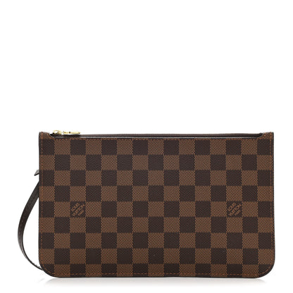 Louis Vuitton Damier Ebene Neverfull MM GM Pochette 1 of 6