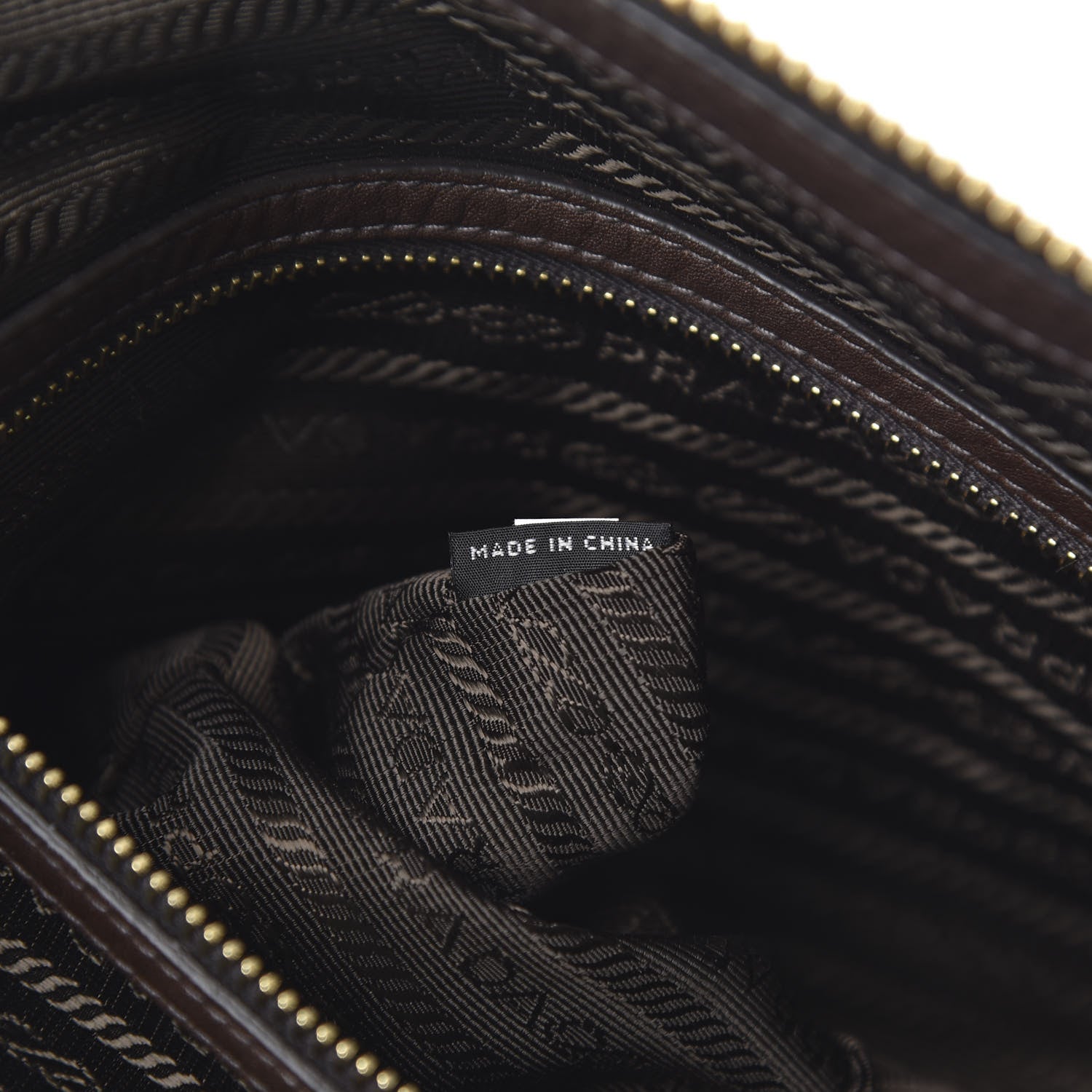 Prada Vitello Daino Shopping Satchel Caffe 7 of 15