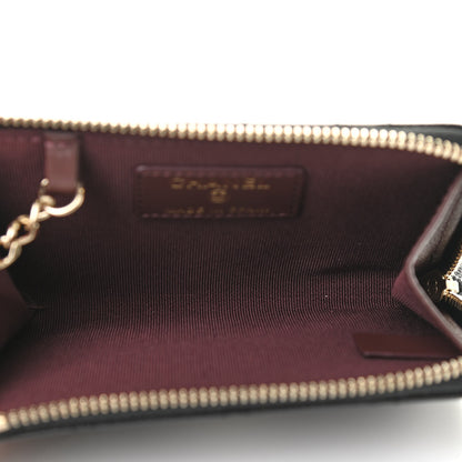 Chanel Caviar Quilted Zipped Key Holder Case Black 5 of 7