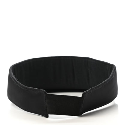 Prada Nylon Metal Triangle Logo Visor M Black 6 of 8