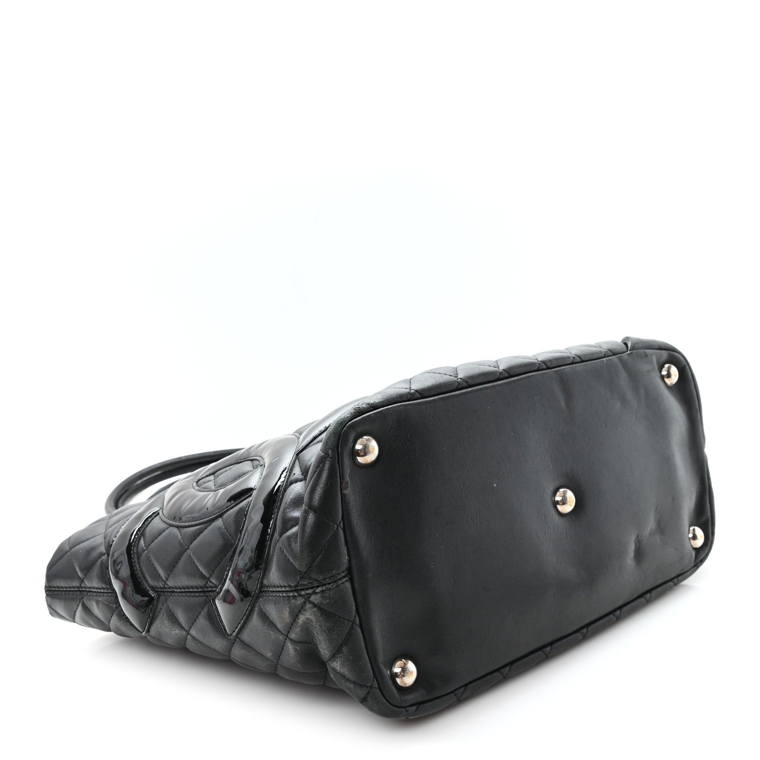 Chanel Calfskin Quilted Large Cambon Tote Black 4 of 12