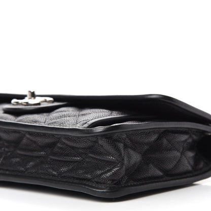Chanel Caviar Quilted Medium French Riviera Flap Black 7 of 15