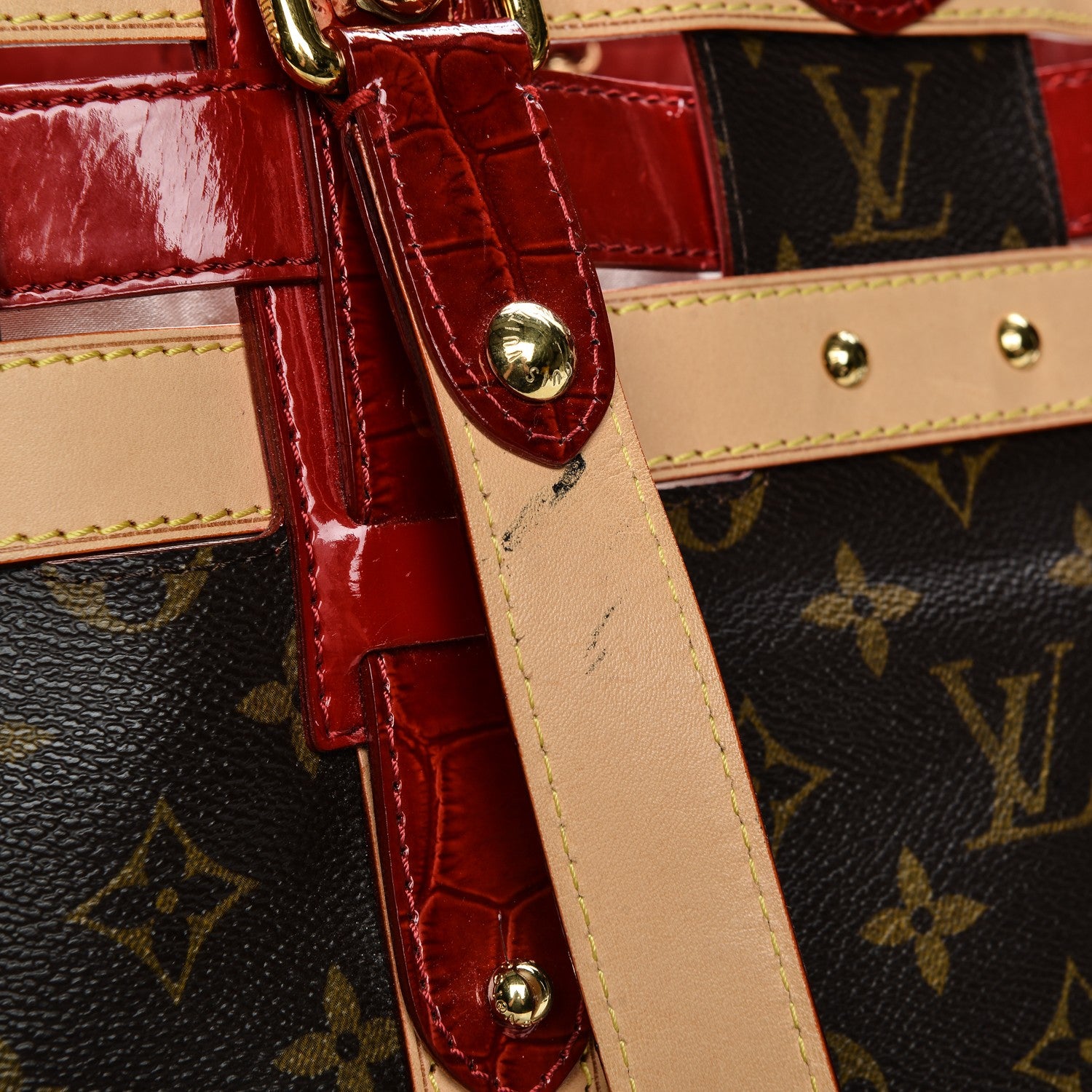 Louis Vuitton Monogram Salina MM Rubis 8 of 11