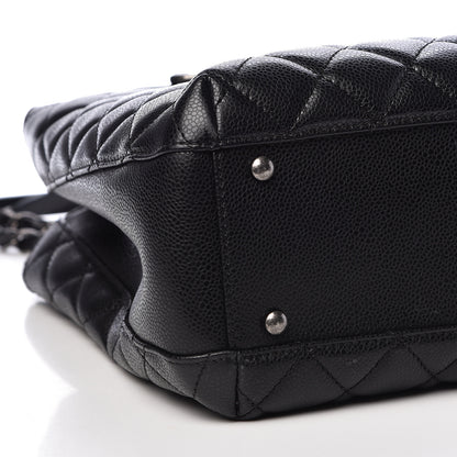 Chanel Caviar Quilted City Shopping Tote Black 11 of 16