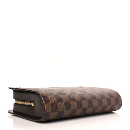 Louis Vuitton Damier Ebene Pochette Saint Louis Clutch 4 of 8