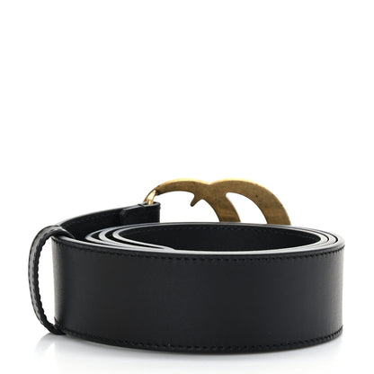 Gucci Calfskin Double G 40mm Belt 95 38 Black 2 of 6