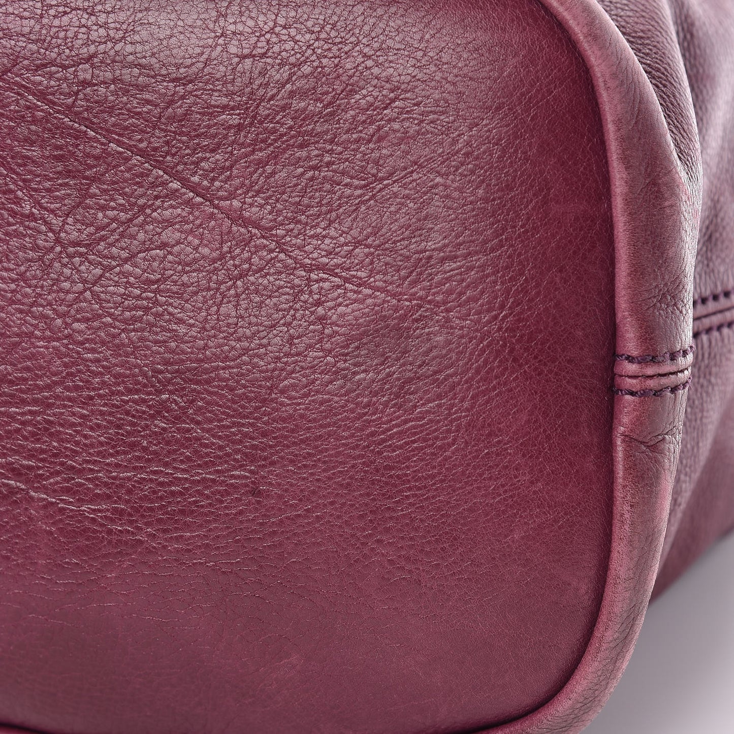 Lambskin North South Nightingale Aubergine