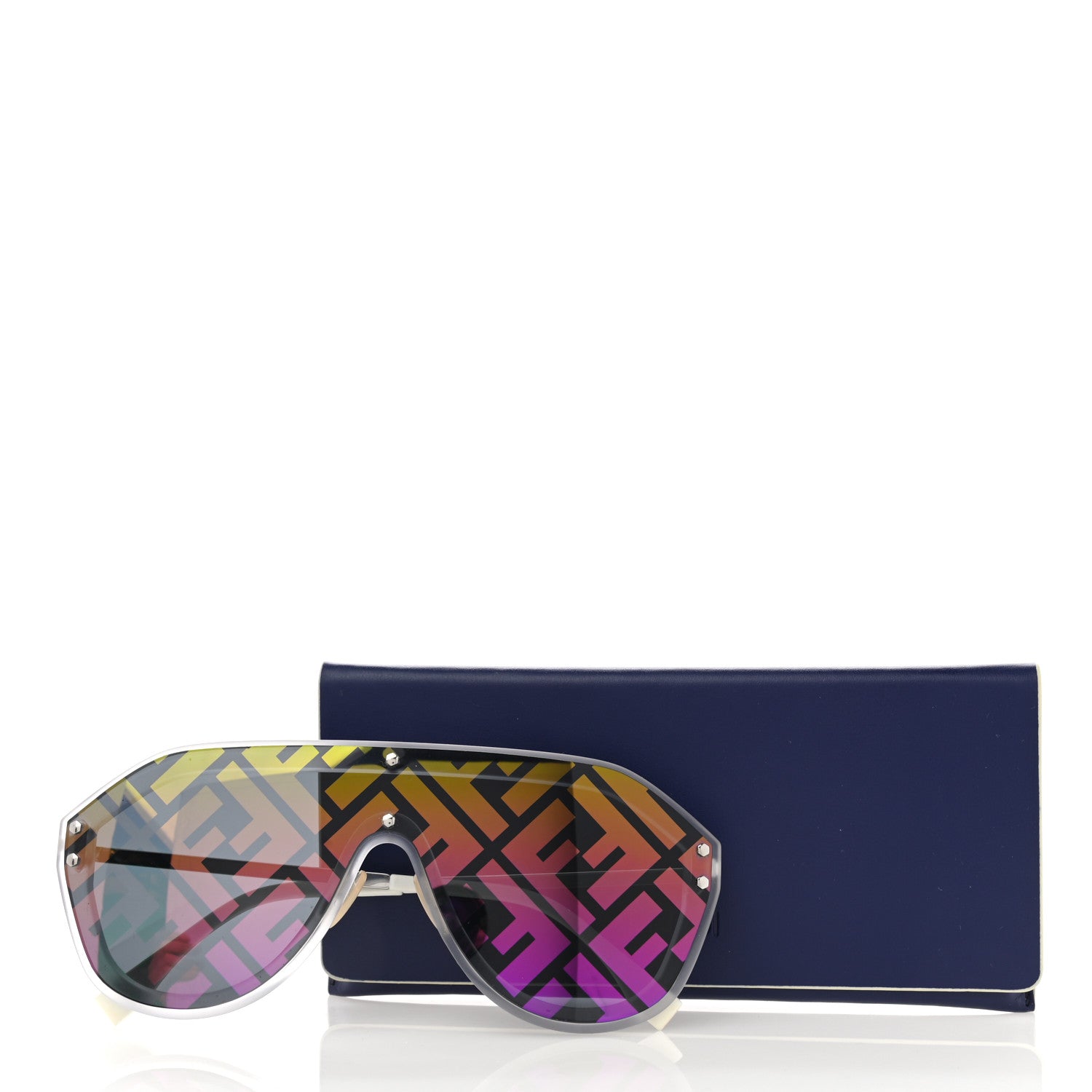 Fendi FF Fabulous Shield Sunglasses FF M0039/G/S Multicolor 7 of 7