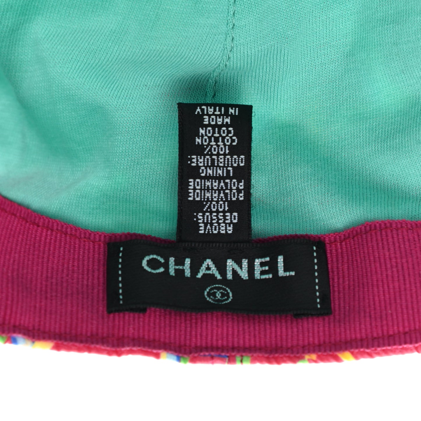 Nylon Logo Cap Hat Fuchsia