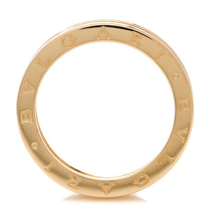 Bulgari 18K Yellow Gold B.Zero1 One-Band Ring 63 10.5 5 of 5