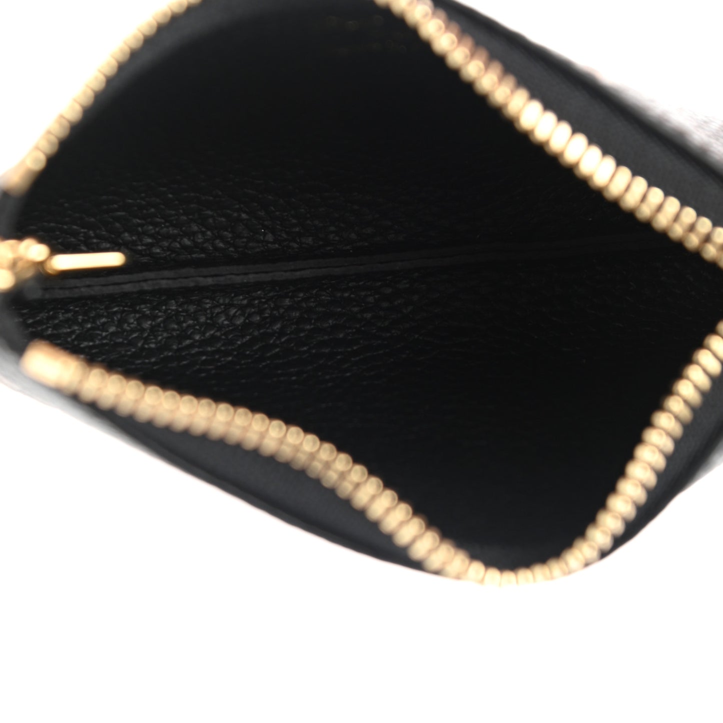 Empreinte Monogram Giant Key Pouch Black Beige