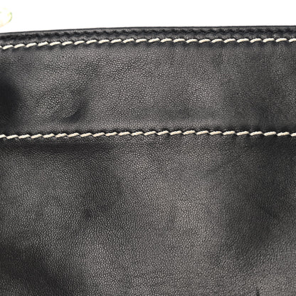 Chanel Lambskin Lax Pochette Black 8 of 9
