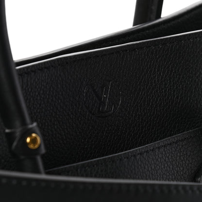 Louis Vuitton Calfskin Monogram On My Side PM Black 8 of 12