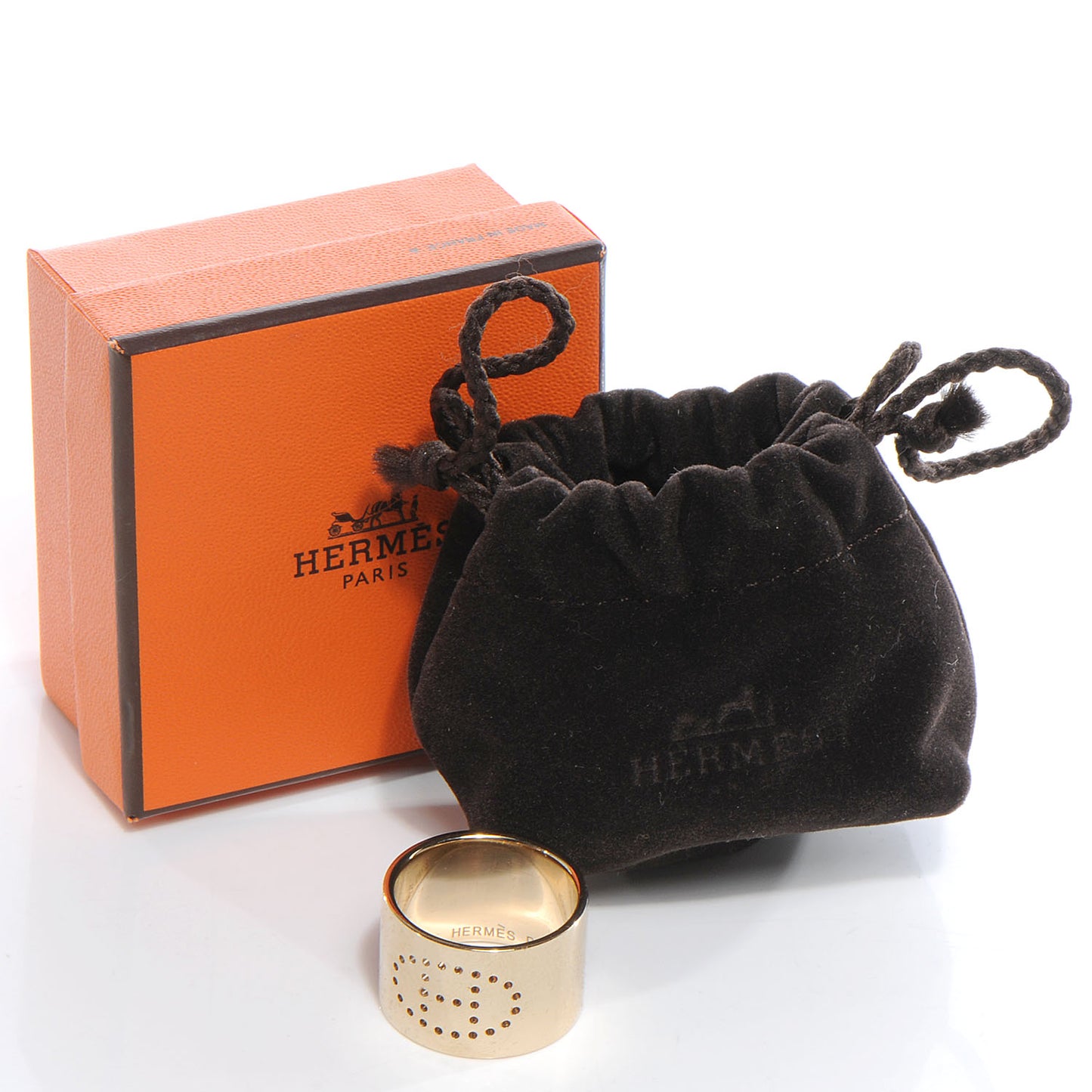 Permabrass Evelyne Scarf Ring