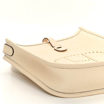 Hermes Taurillon Clemence Amazone Evelyne TPM Nata Craie 9 of 11