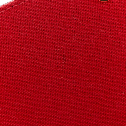 Louis Vuitton LOUIS VUITTON Empreinte Pochette Felicie Chain Wallet Cherry 12 of 14