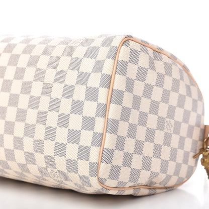 Louis Vuitton Damier Azur Speedy 30 7 of 10