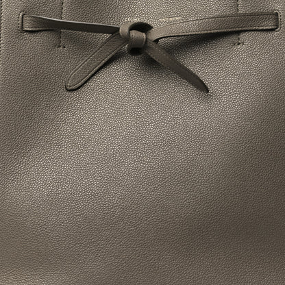 Celine Soft Grained Calfskin Small Belt Cabas Phantom Taupe 7 of 9