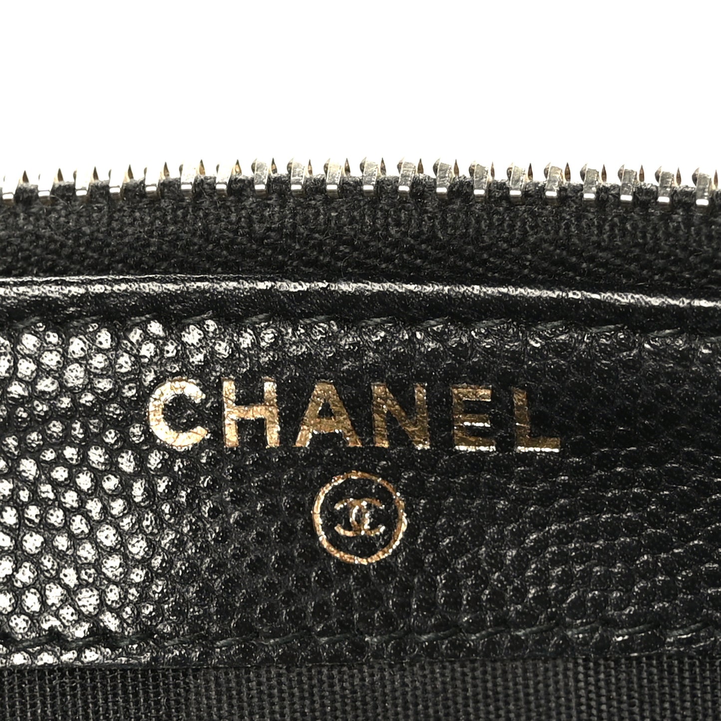 Caviar Quilted Small Boy Clutch With Chain Black