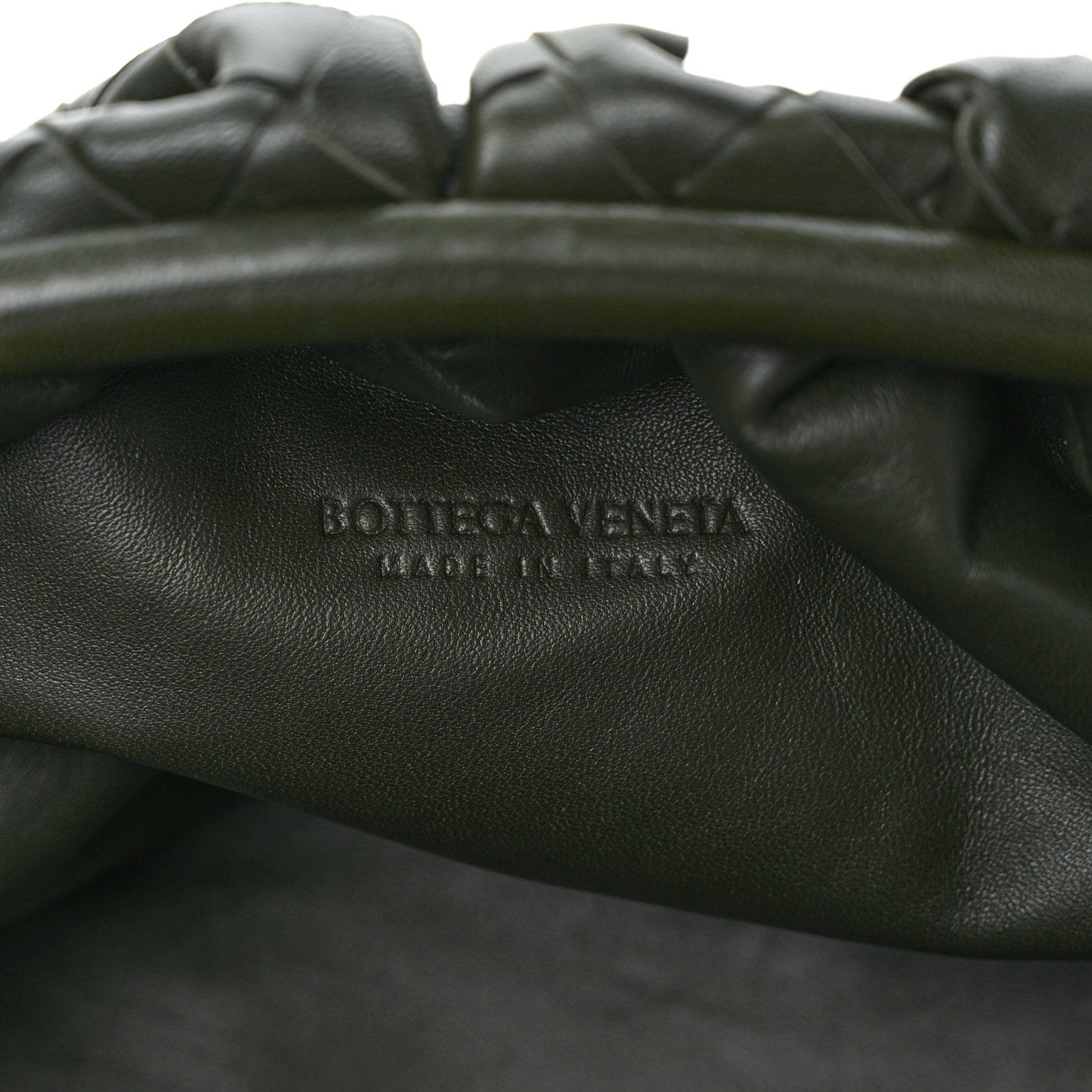 Bottega Veneta Nappa Maxi Intrecciato The Pouch Oversized Clutch Camping 5 of 9