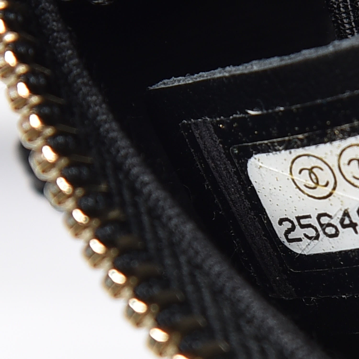Chanel Crumpled Glazed Lambskin Quilted Waist Bag Fanny Pack Black 9 of 9