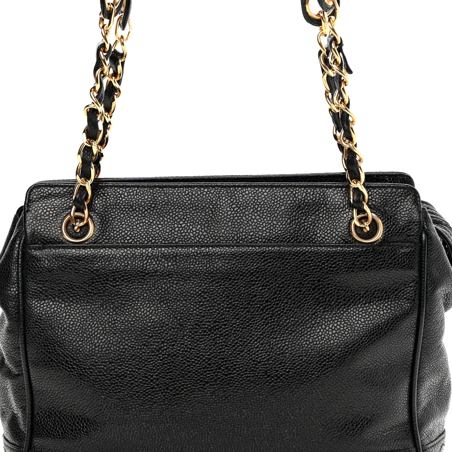 Chanel Caviar CC Shoulder Bag Black 7 of 12