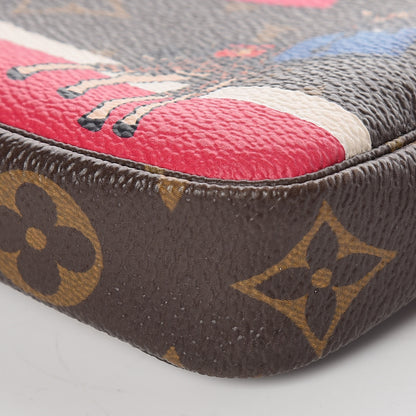 Louis Vuitton Monogram 2017 Christmas Animation Mini Pochette Accessories 6 of 10