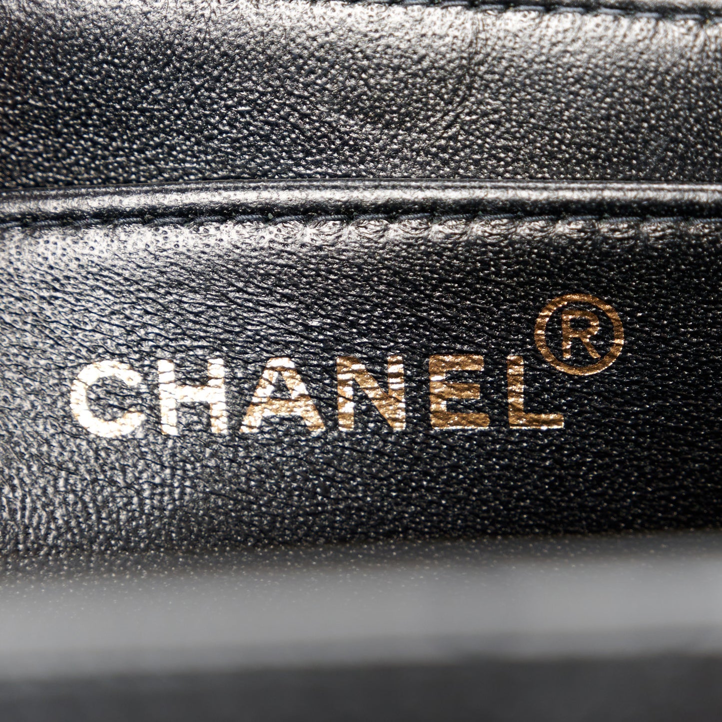 Caviar Stitch Jumbo Single Flap Black