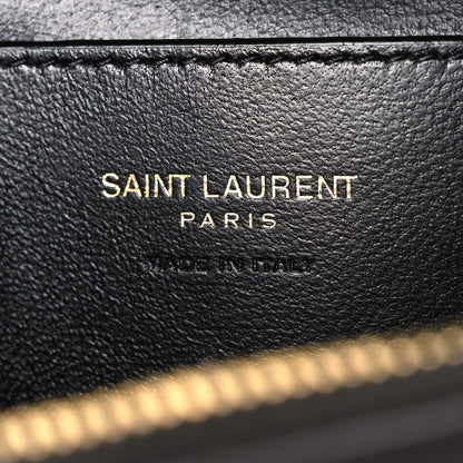 Saint Laurent Lambskin Quilted Mini Gaby Vanity Case Light Musk 6 of 10