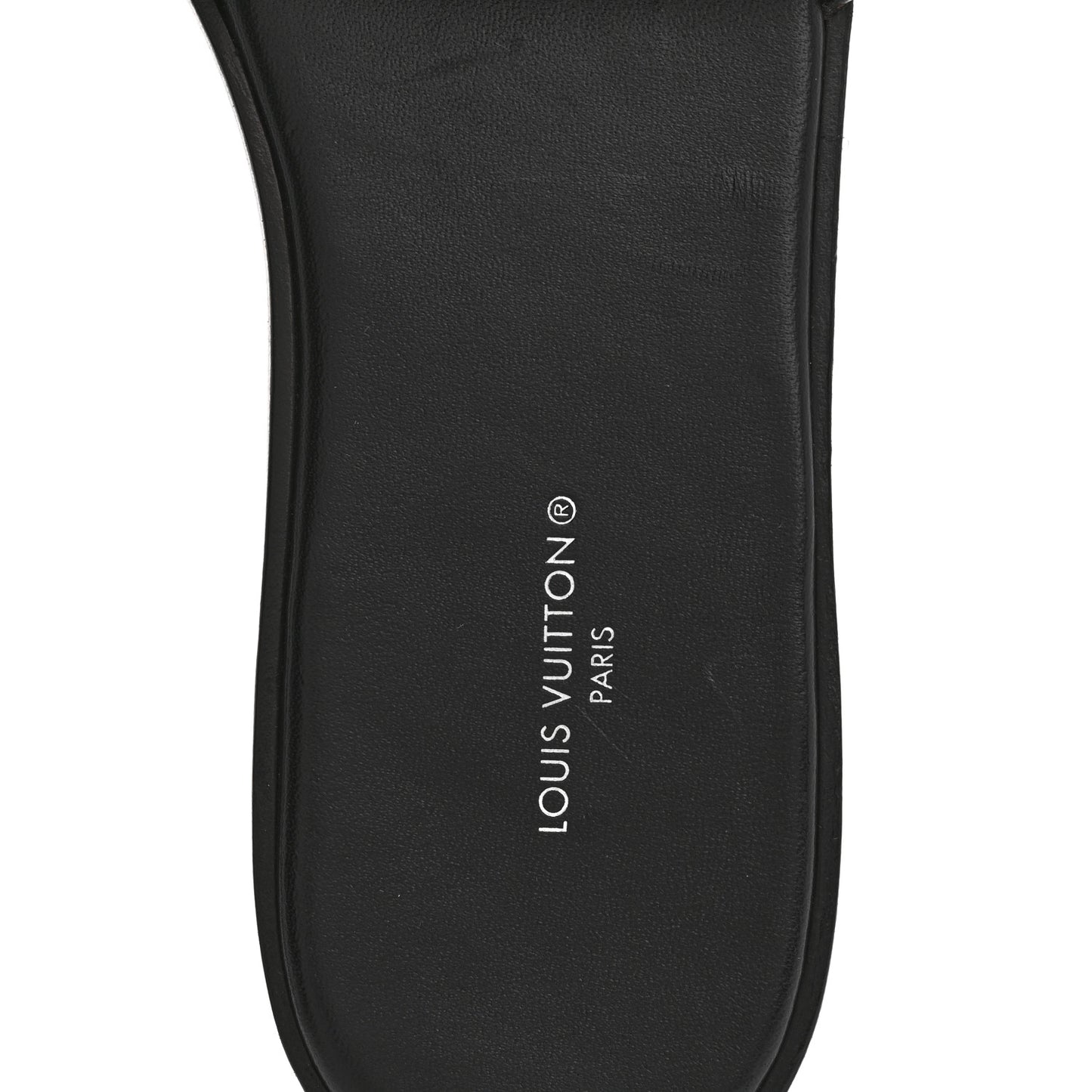 Patent Monogram Lock It Flat Mules 38