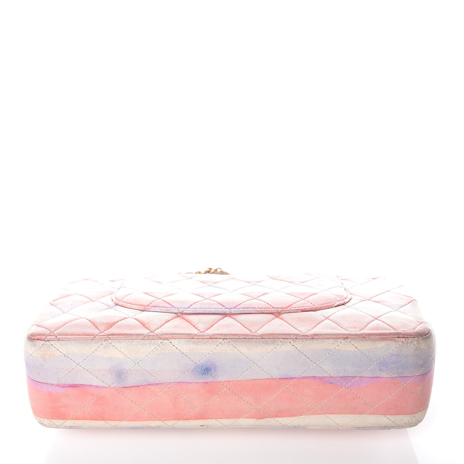 Chanel Lambskin Quilted Medium Double Flap Multicolor 17 of 23
