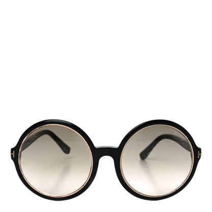 Tom Ford Acetate Carrie Sunglasses TF268 Black 4 of 9