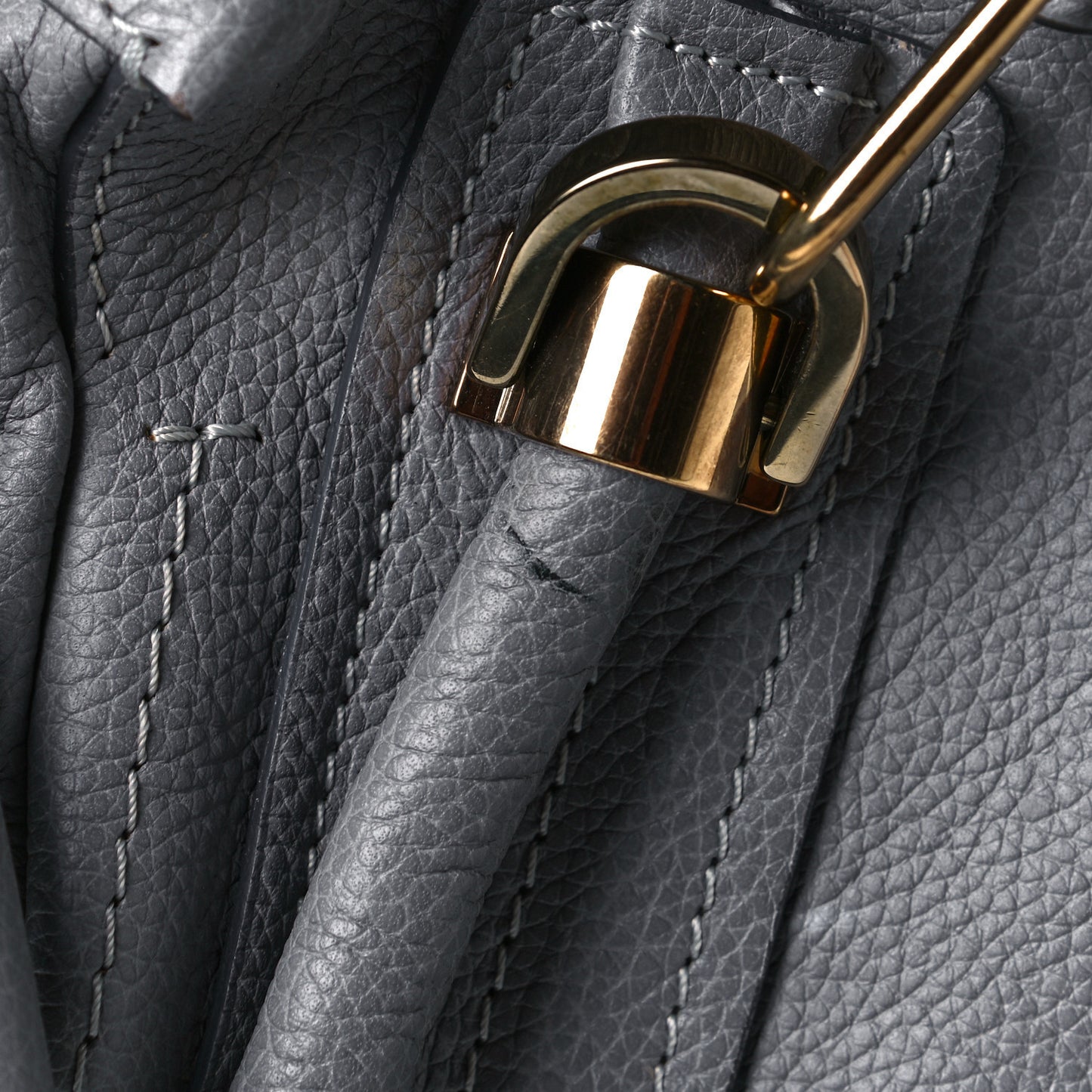Calfskin Medium Paraty Cashmere Grey
