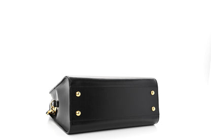 Saint Laurent Calfskin Monogram Baby Cabas Black 4 of 10