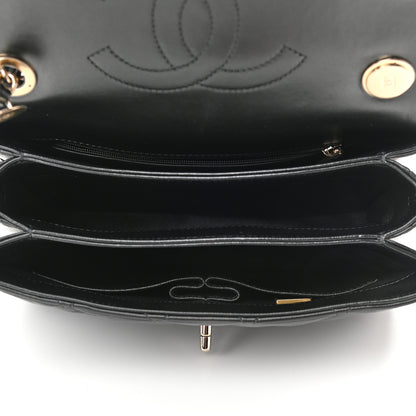 Chanel Lambskin Quilted Small Trendy CC Dual Handle Flap Bag Black 4 of 8
