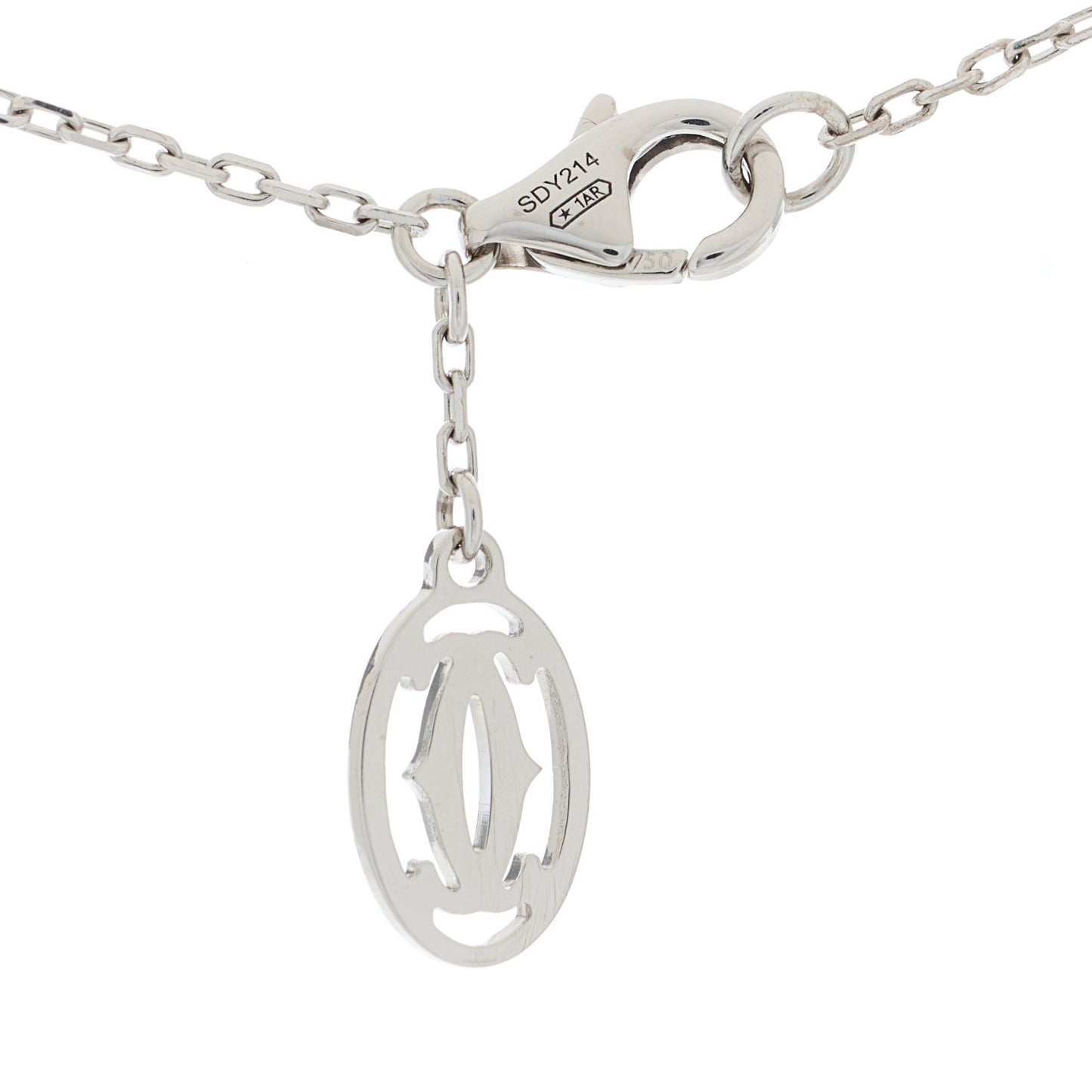 18K White Gold Chain Necklace