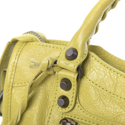Balenciaga Agneau Classic Hardware Mini City Jaune Poussin 12 of 15
