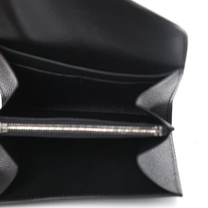 Hermes Epsom Constance Short Wallet Black 5 of 9